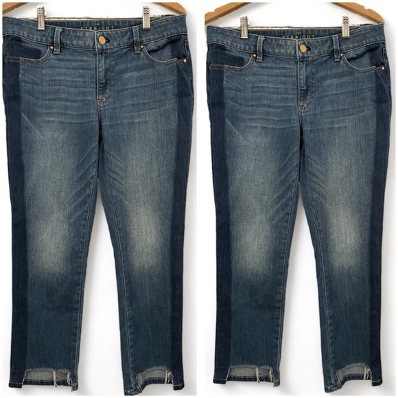 White House Black Market Denim - WHBM Straight Capris Jeans